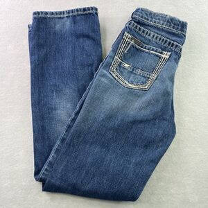 Ariat Denim B5 Slim Jeans Boys Size 16 Medium Wash Blue